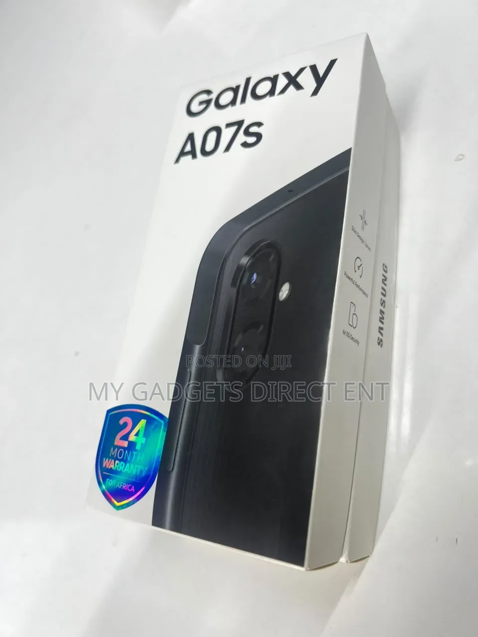 New Samsung Galaxy A07s 64 GB Black