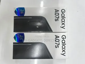 New Samsung Galaxy A07s 64 GB Black