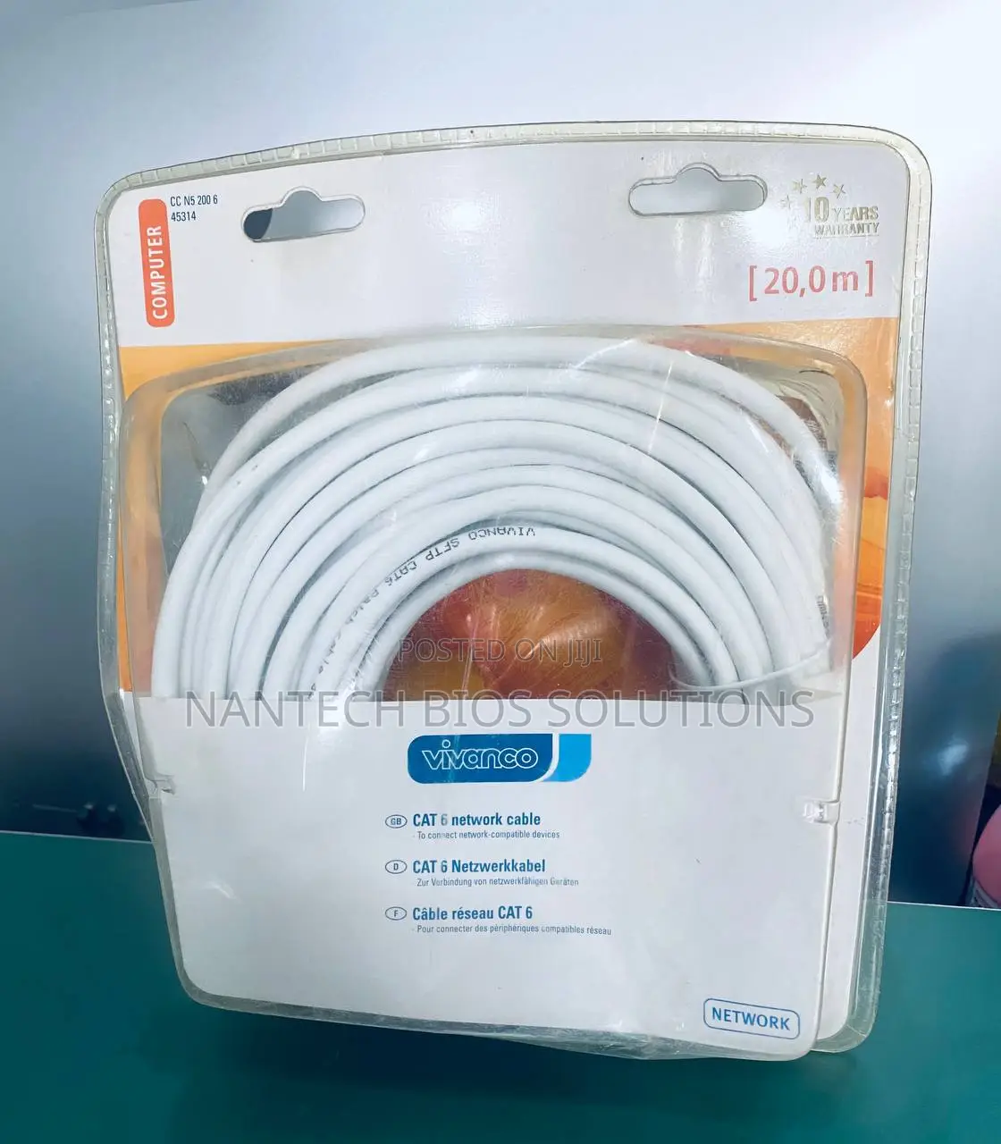 Vivanco Cat 6 Network Cable [20.0m]