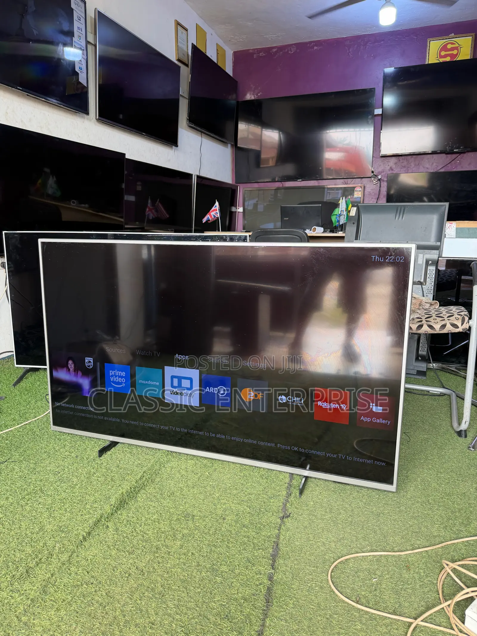 Philips 55 Inches UHD 4k Graphics Smart Digital Satellite 4k TV