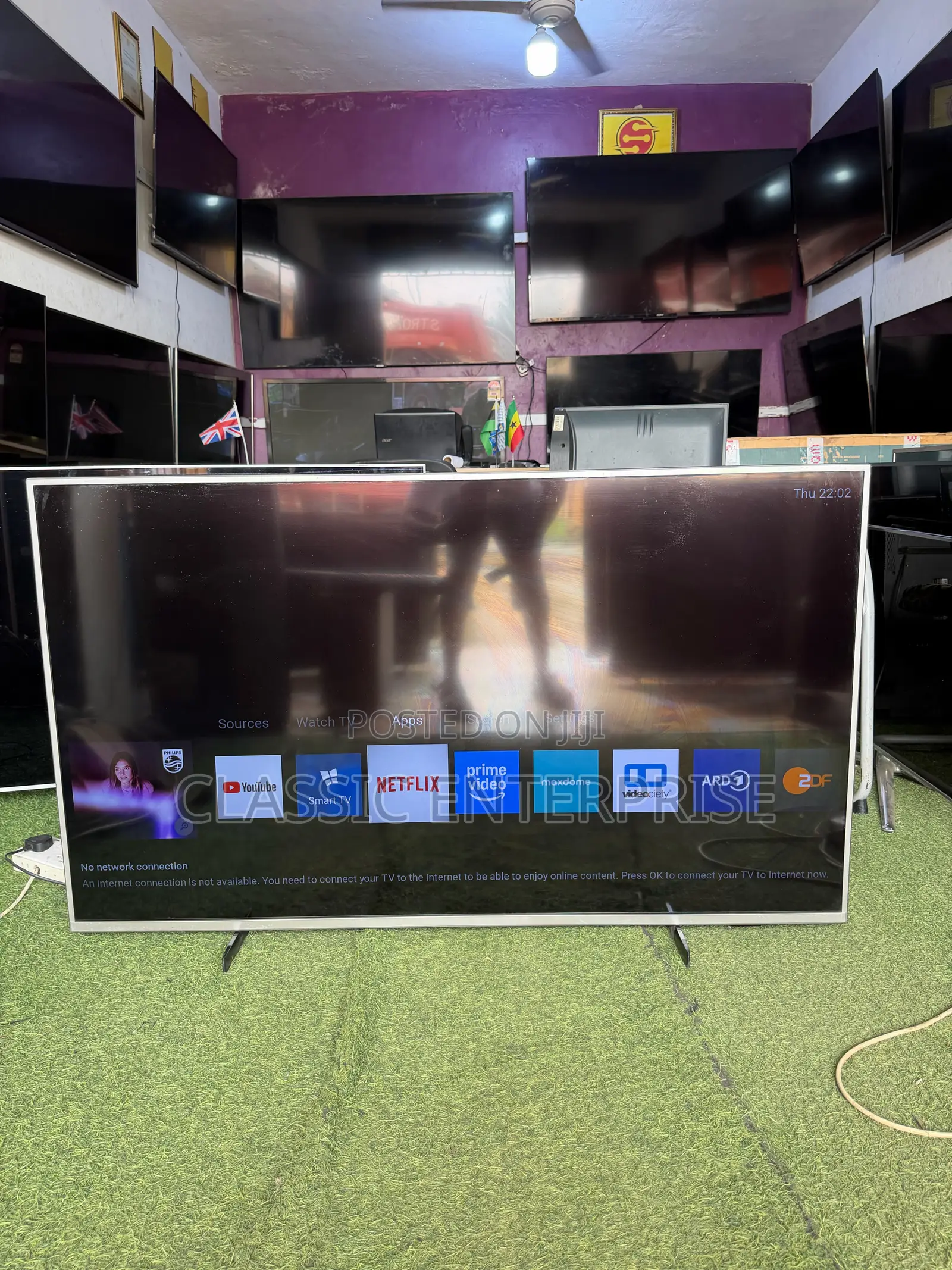 Philips 55 Inches UHD 4k Graphics Smart Digital Satellite 4k TV