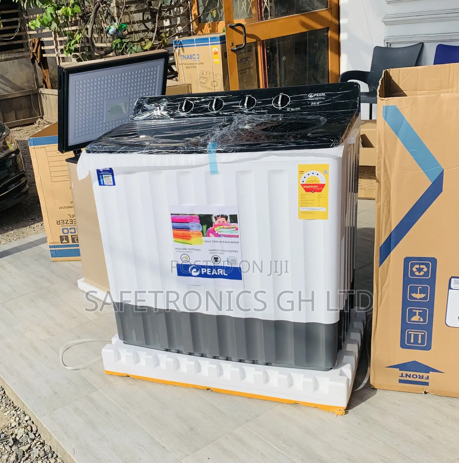Choose White Pearl (Clean-Max) 20kg WashingMachine