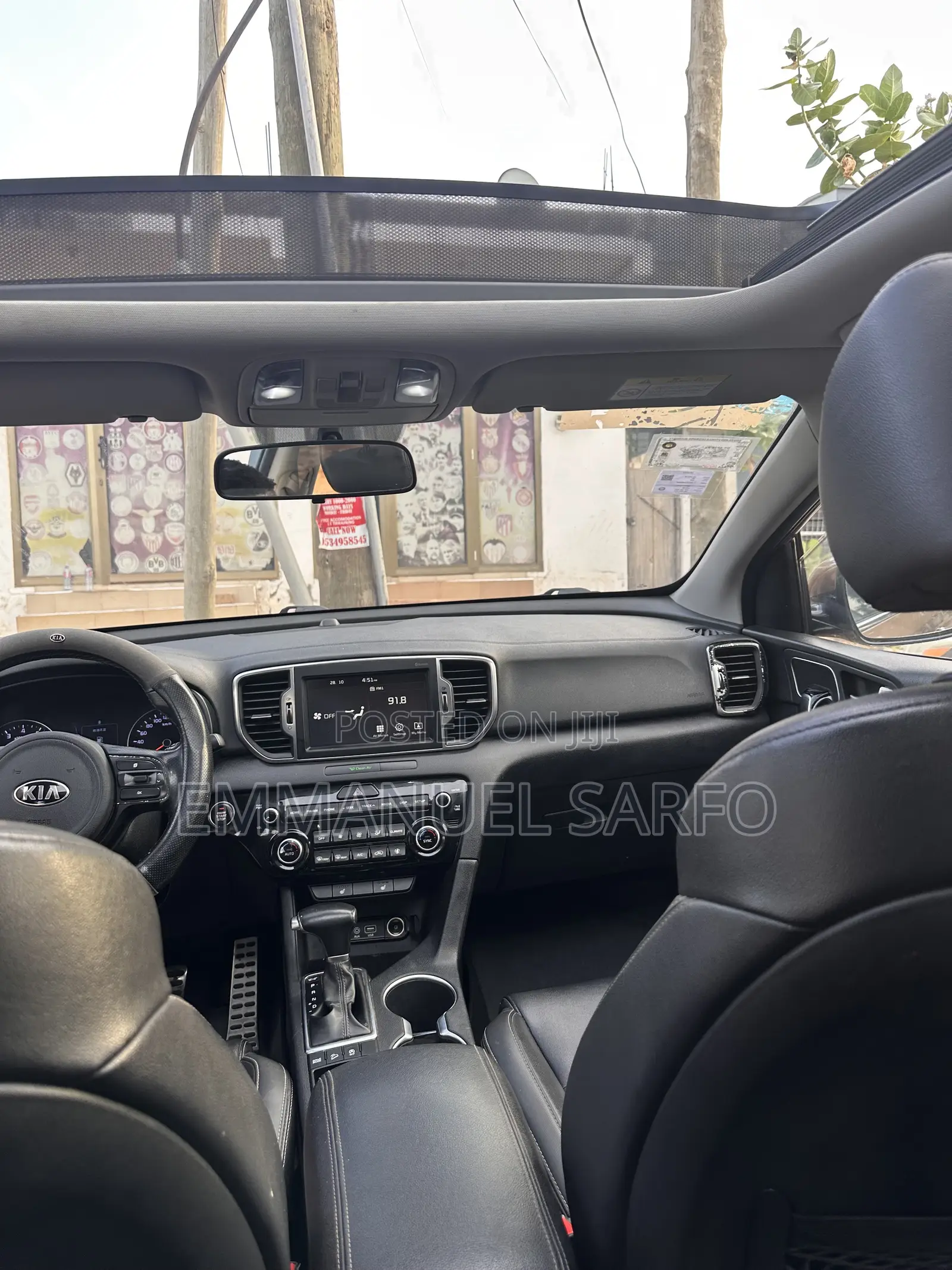 Kia K5 2.0 T-GDI 2016 Brown