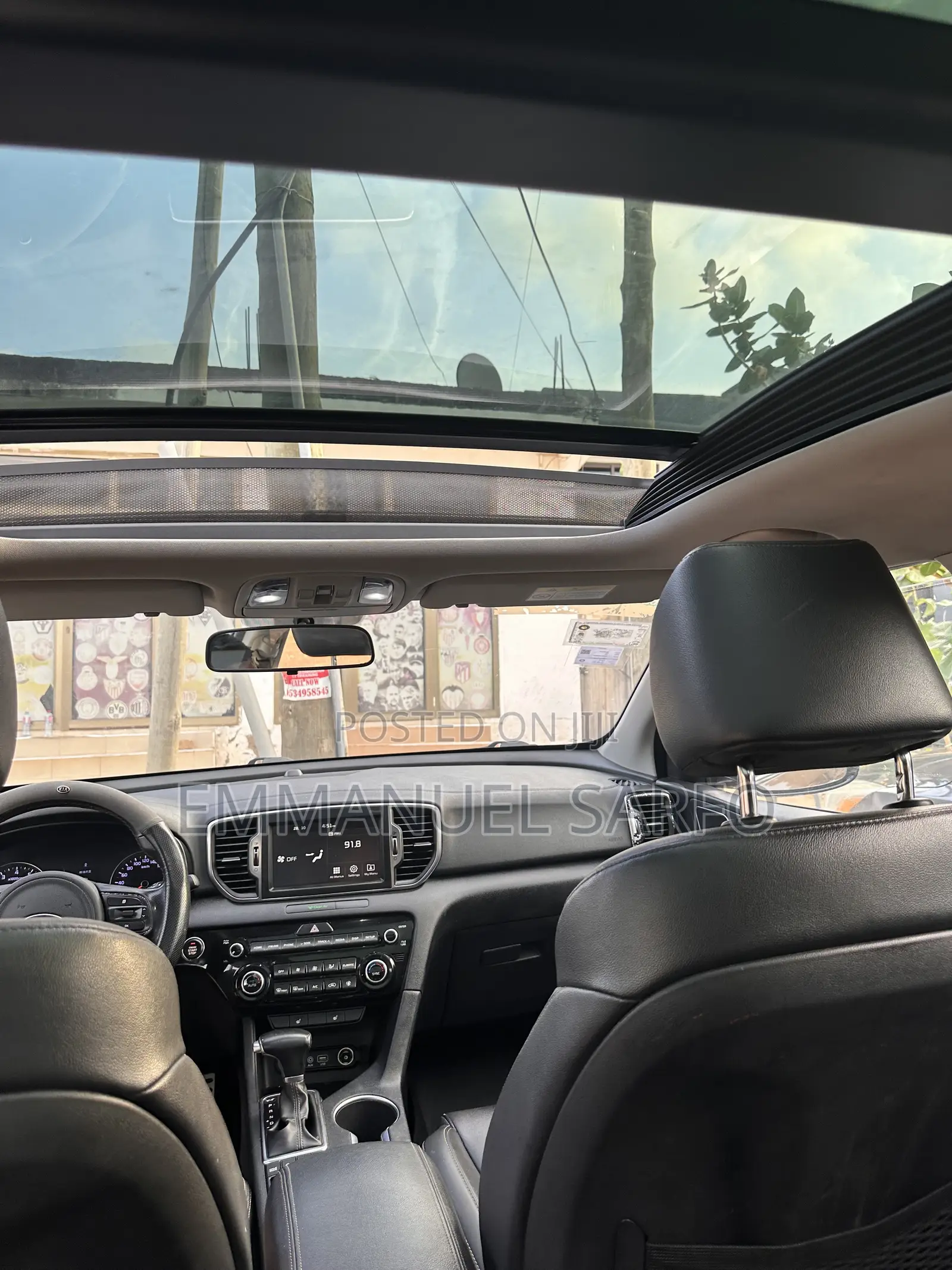 Kia K5 2.0 T-GDI 2016 Brown