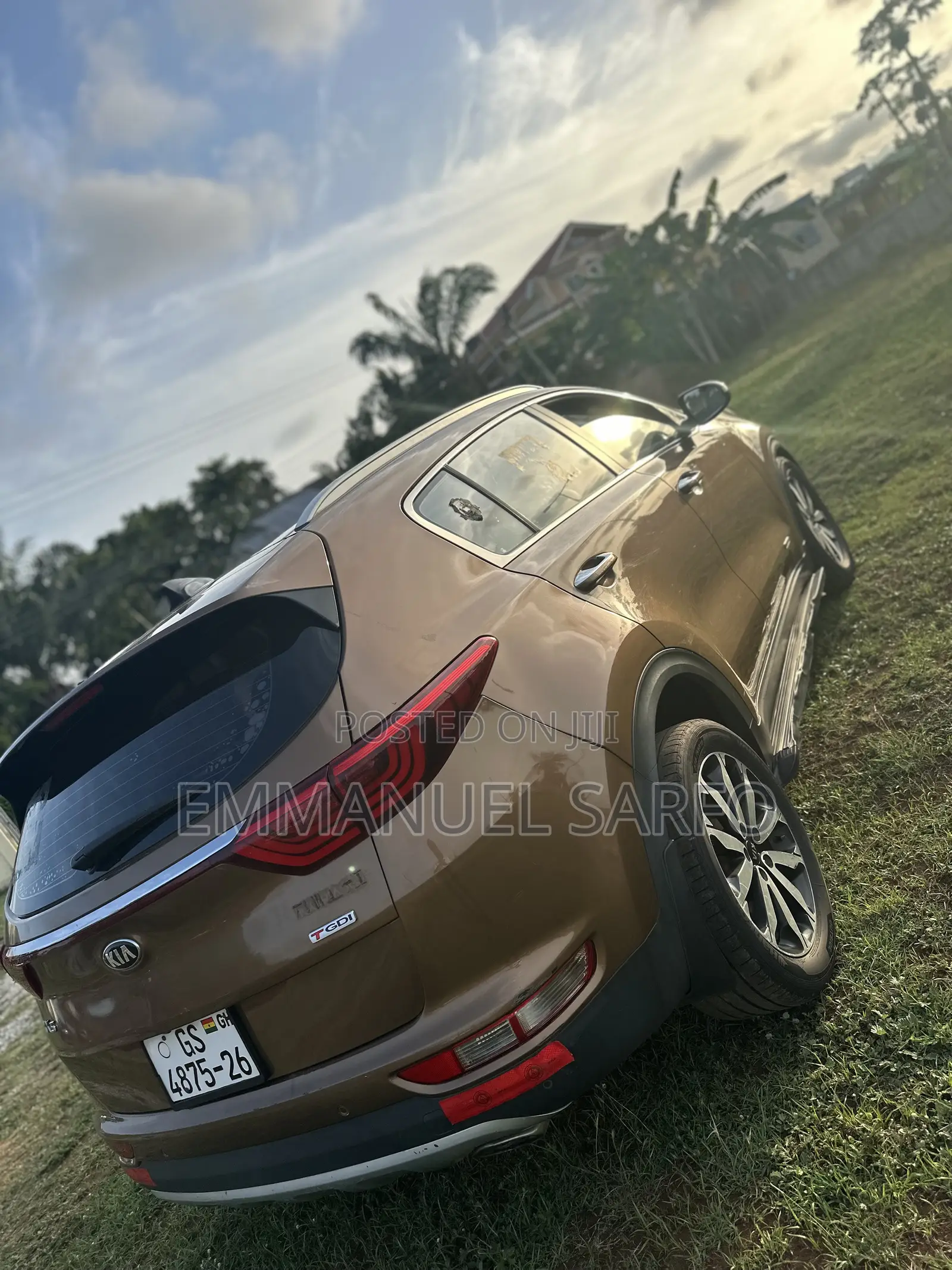 Kia K5 2.0 T-GDI 2016 Brown