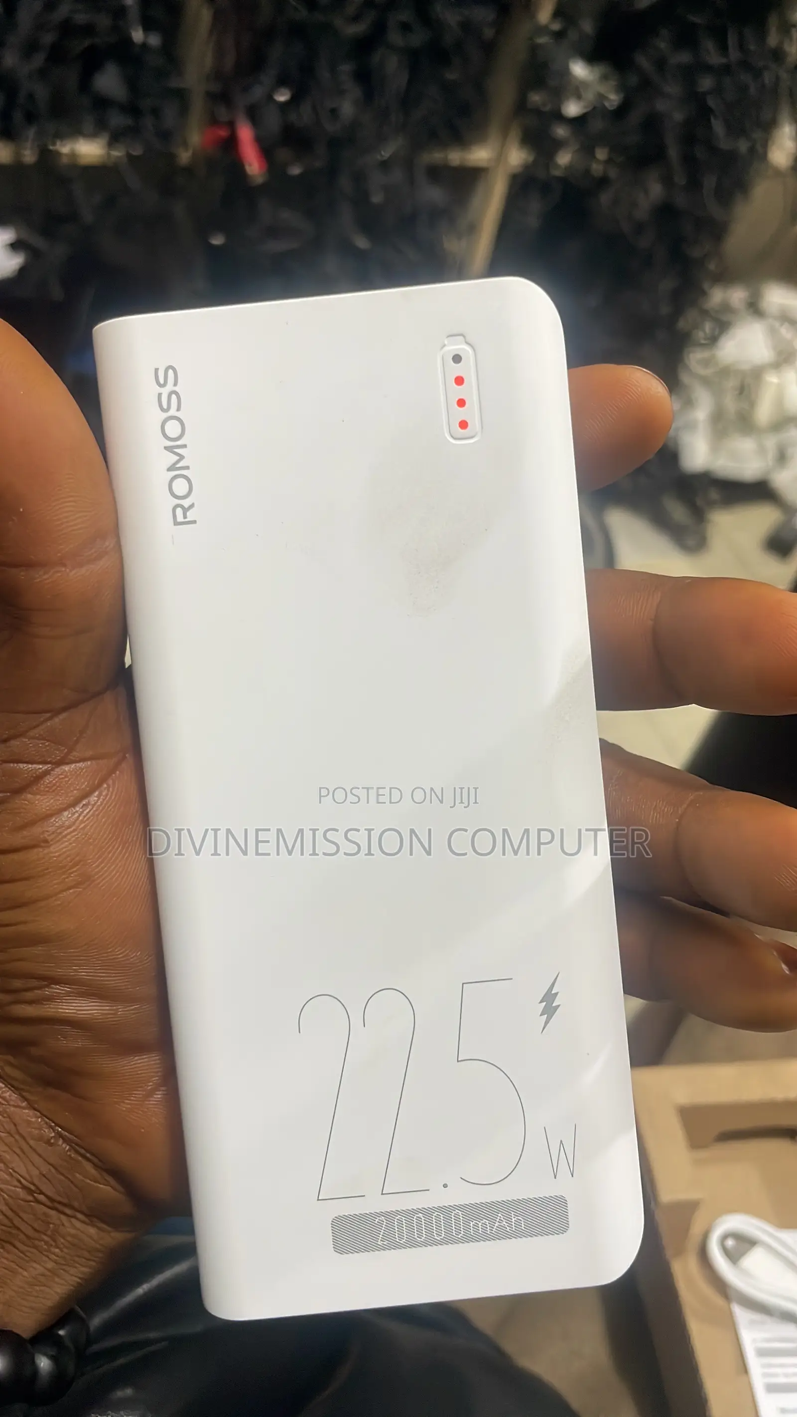ROMOSS Power Bank 20,000mAh, Fast Charging Power Bank, Sense 6FS,