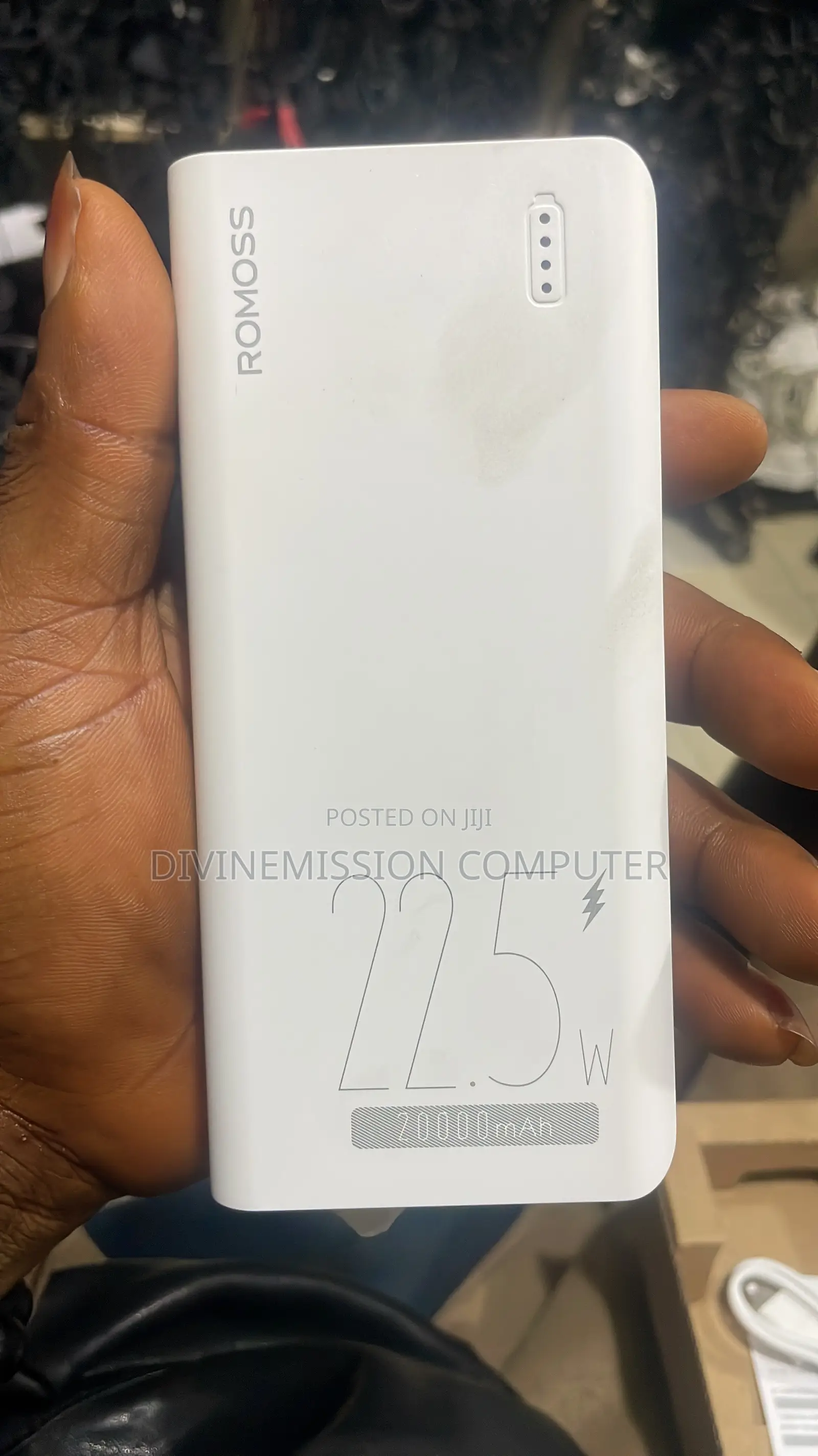 ROMOSS Power Bank 20,000mAh, Fast Charging Power Bank, Sense 6FS,