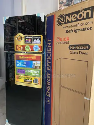 Powerful Compressor 208L Double Door Fridge