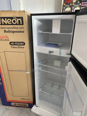 Powerful Compressor 208L Double Door Fridge