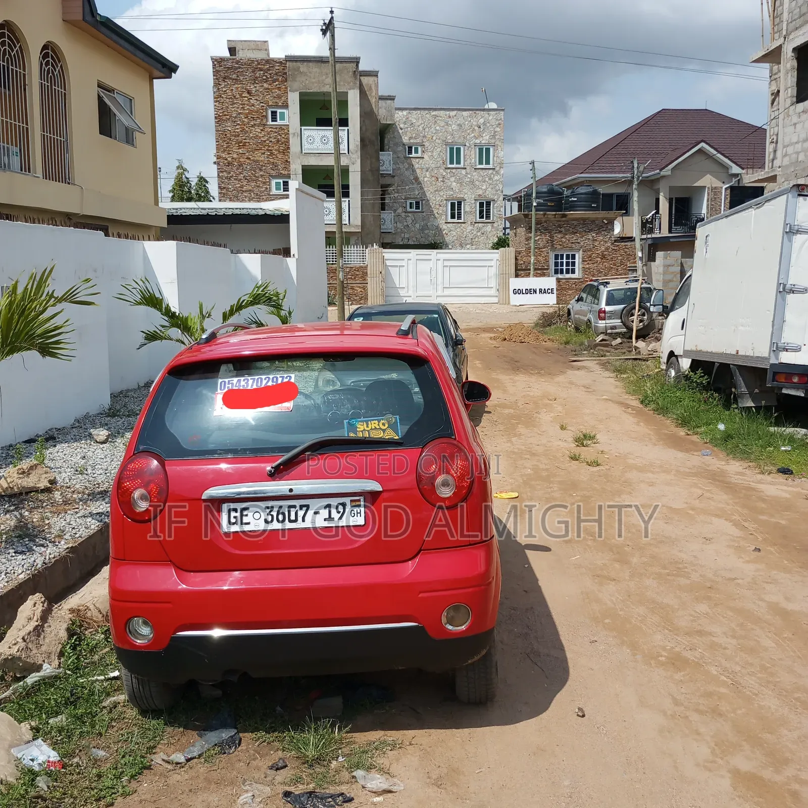 Daewoo Matiz 2009 Red