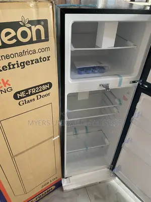 208L Double Door Fridge With Lock