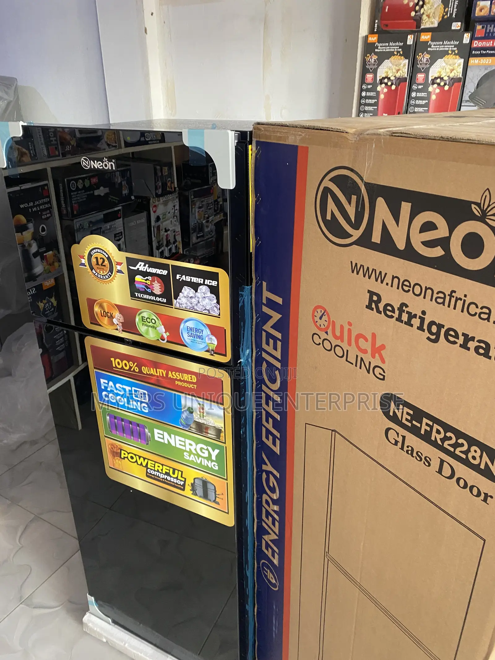 Advanced Technology 208L Double Door Fridge