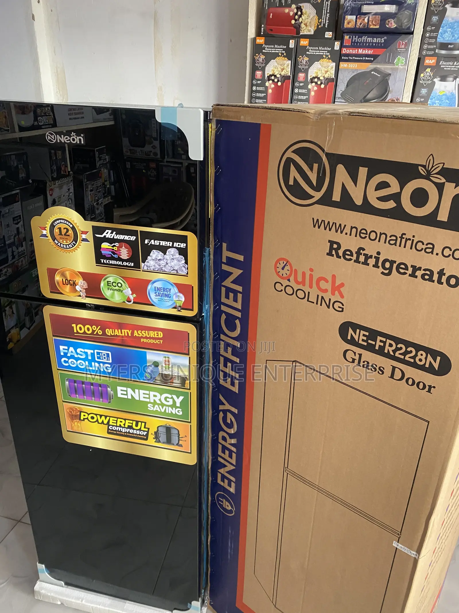 100% Quality 208L Double Door Fridge