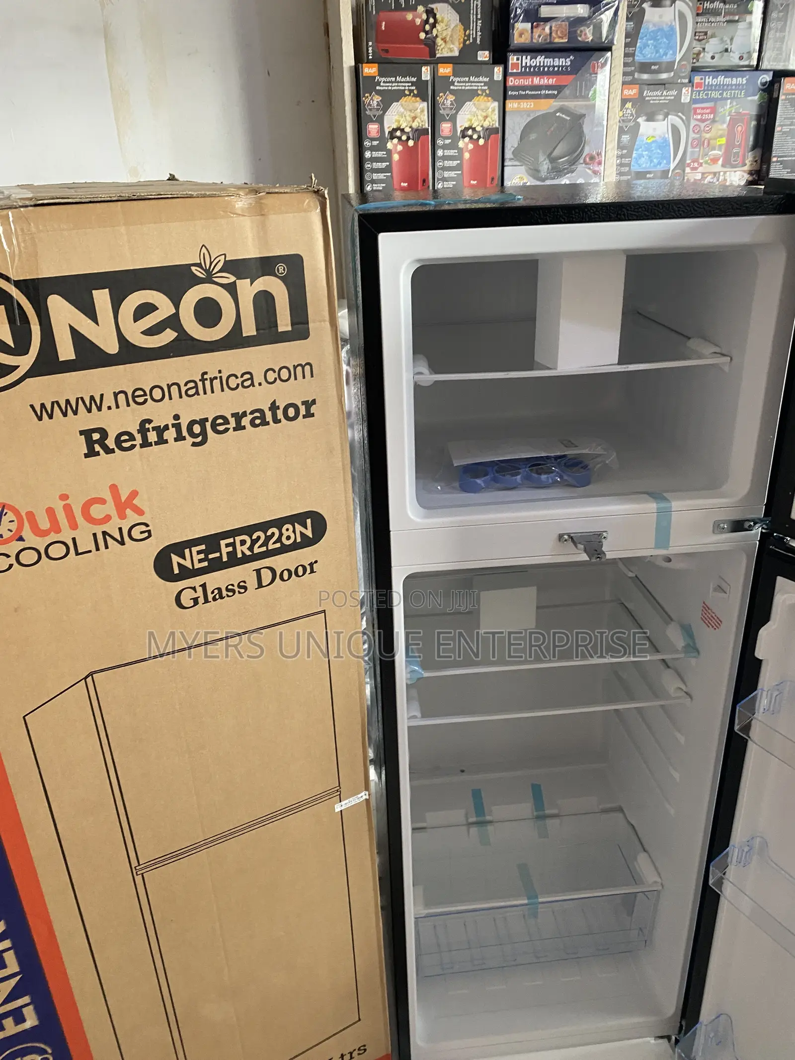 100% Quality 208L Double Door Fridge
