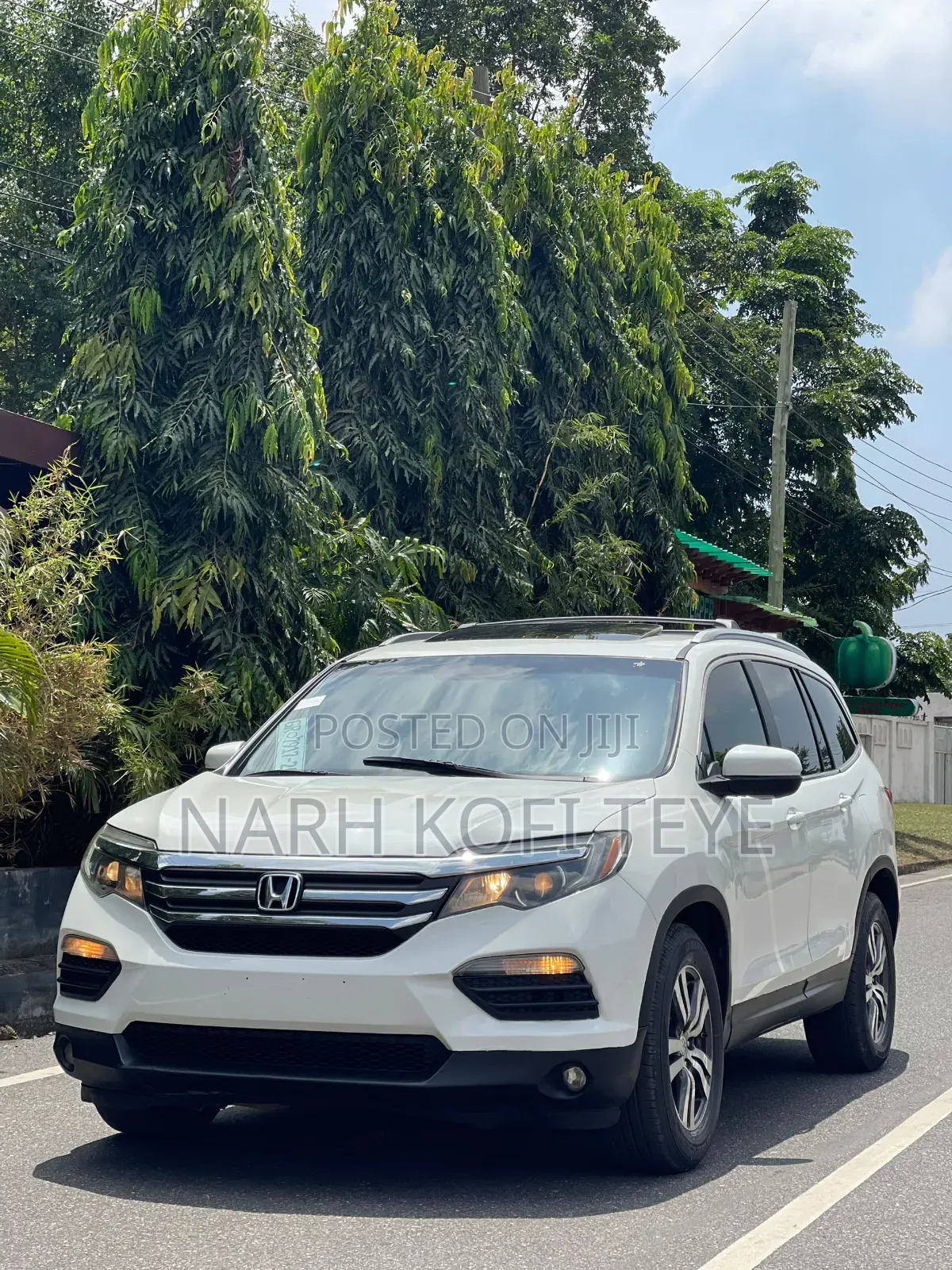Honda Pilot EX-L 4dr SUV (3.5L 6cyl 5A) 2016 White