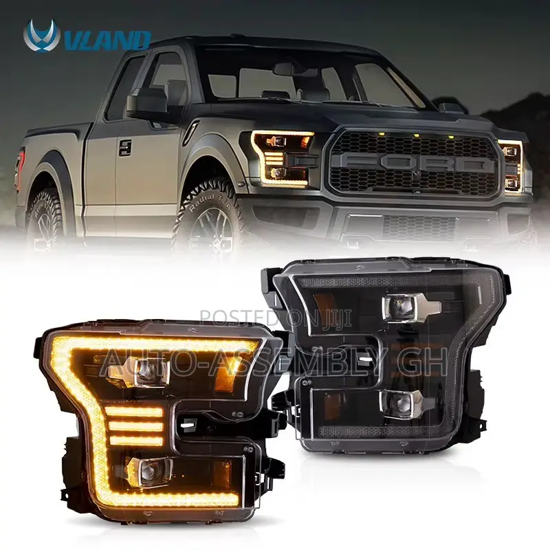 Ford F150 Headlight PAIR (LED) 2015,2016,2017