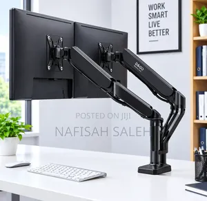 Adjustable Monitor Arm Mount for Office & Home Desk.