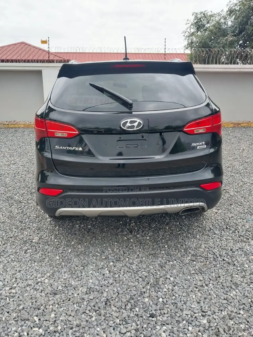 Hyundai Santa Fe GLS 4dr SUV AWD (3.3L 6cyl 6A) 2015 Black
