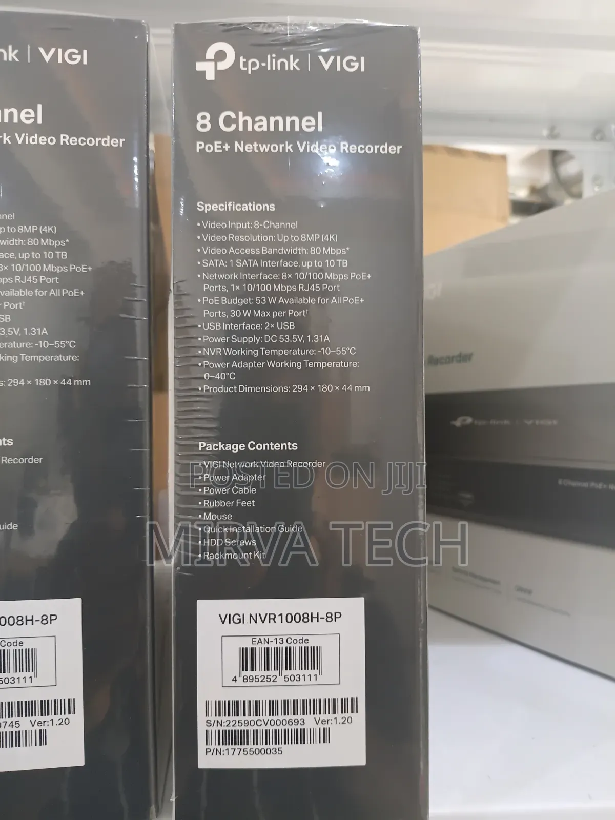 Tp Link Vigi 8ch Poe NVR