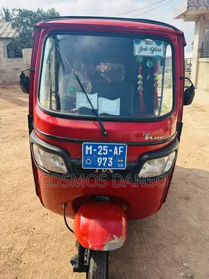 TVS King Deluxe Plus iTouch Start 2025 Red
