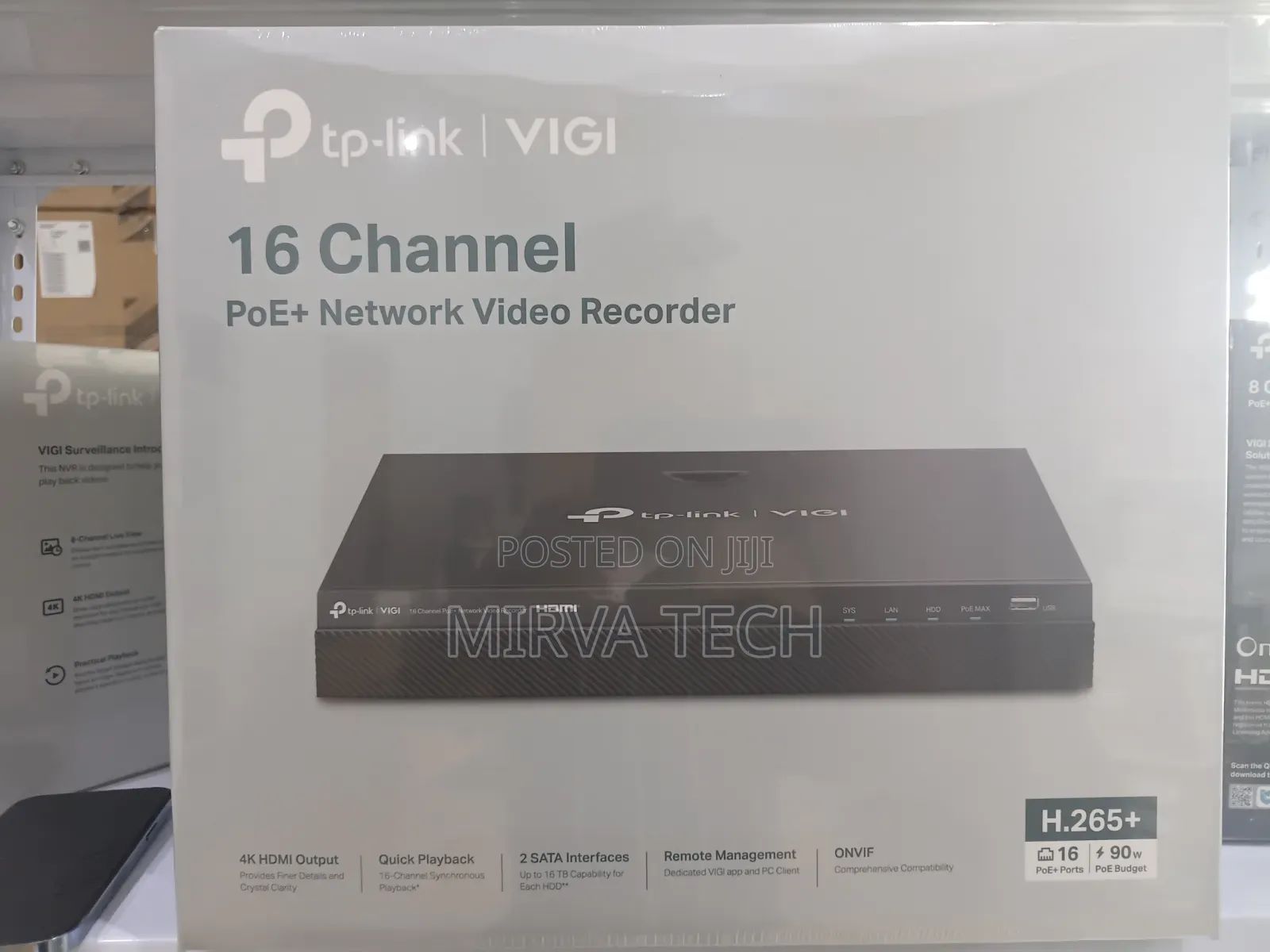 TP-Link VIGI 16- Channel PoE NVR
