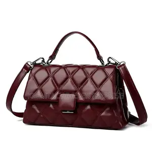 Kangaroo Embroidery Quilted High Quality Handbag