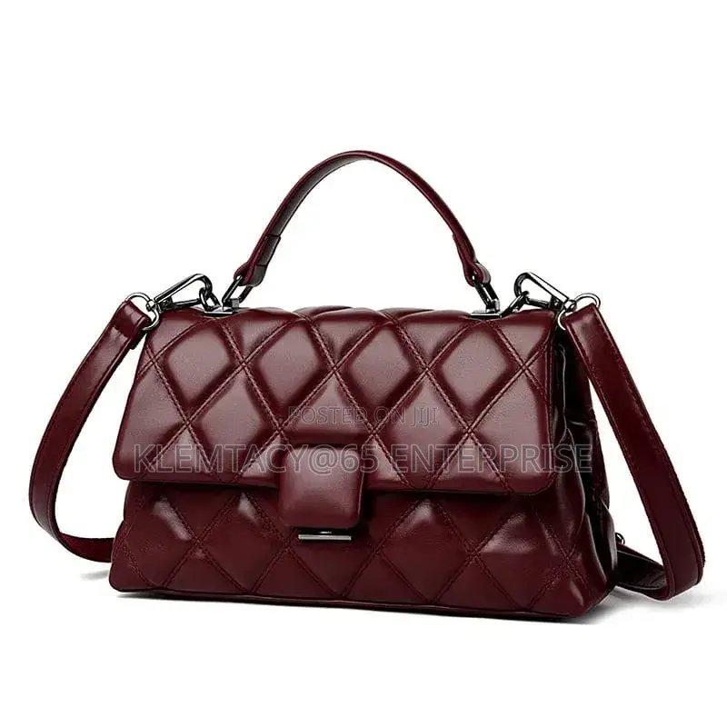 Kangaroo Embroidery Quilted High Quality Handbag