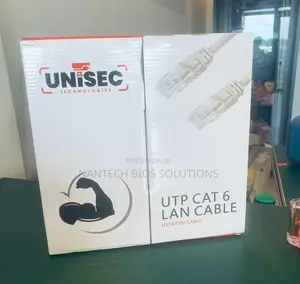 Unisec Utp Cat 6 Lan Network Cable 100m