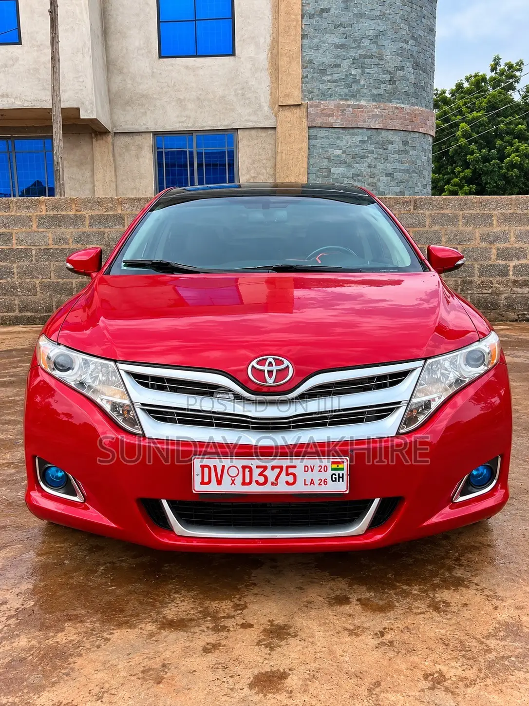 Toyota Venza Limited AWD V6 2013 Red