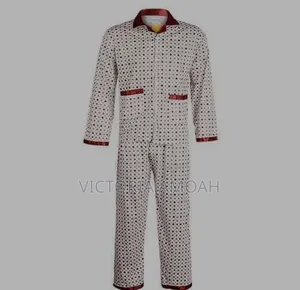 Unisex Two Pyamas With Slippers.