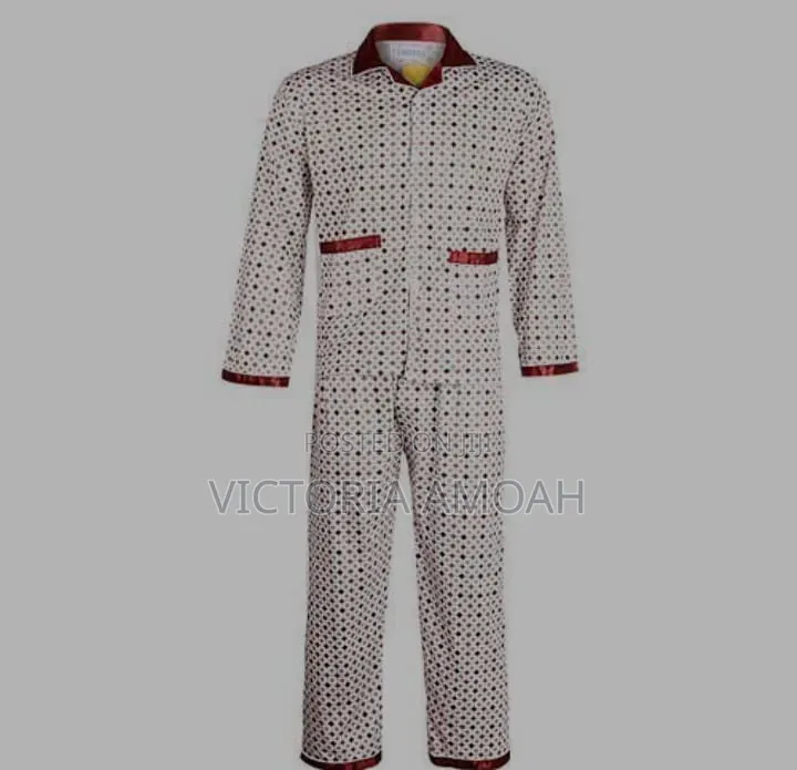 Unisex Two Pyamas With Slippers.