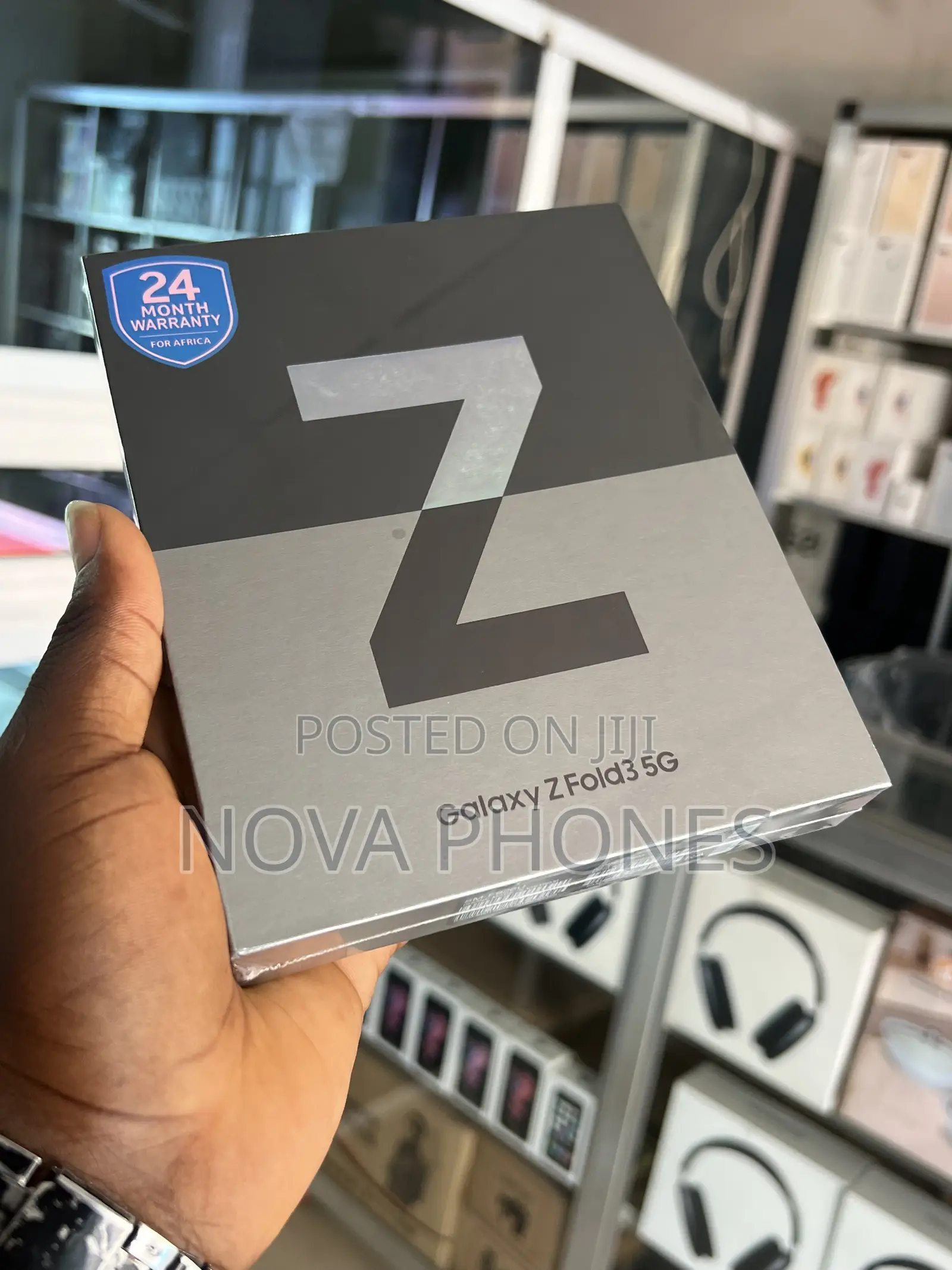 New Samsung Galaxy Z Fold 3 256 GB Black