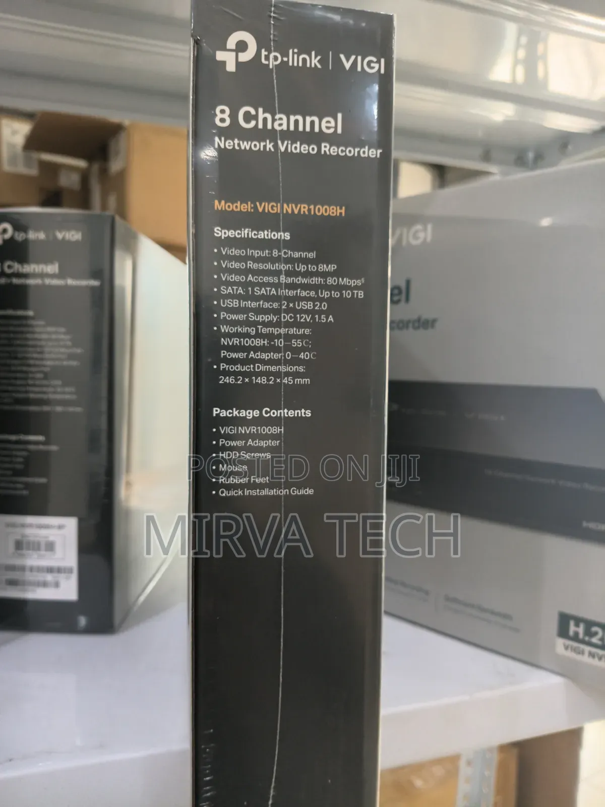 TP-Link VIGI 8-Channel Non-PoE NVR