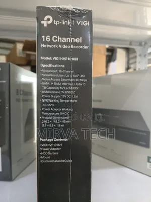 TP-Link VIGI 16-Channel Non-PoE NVR