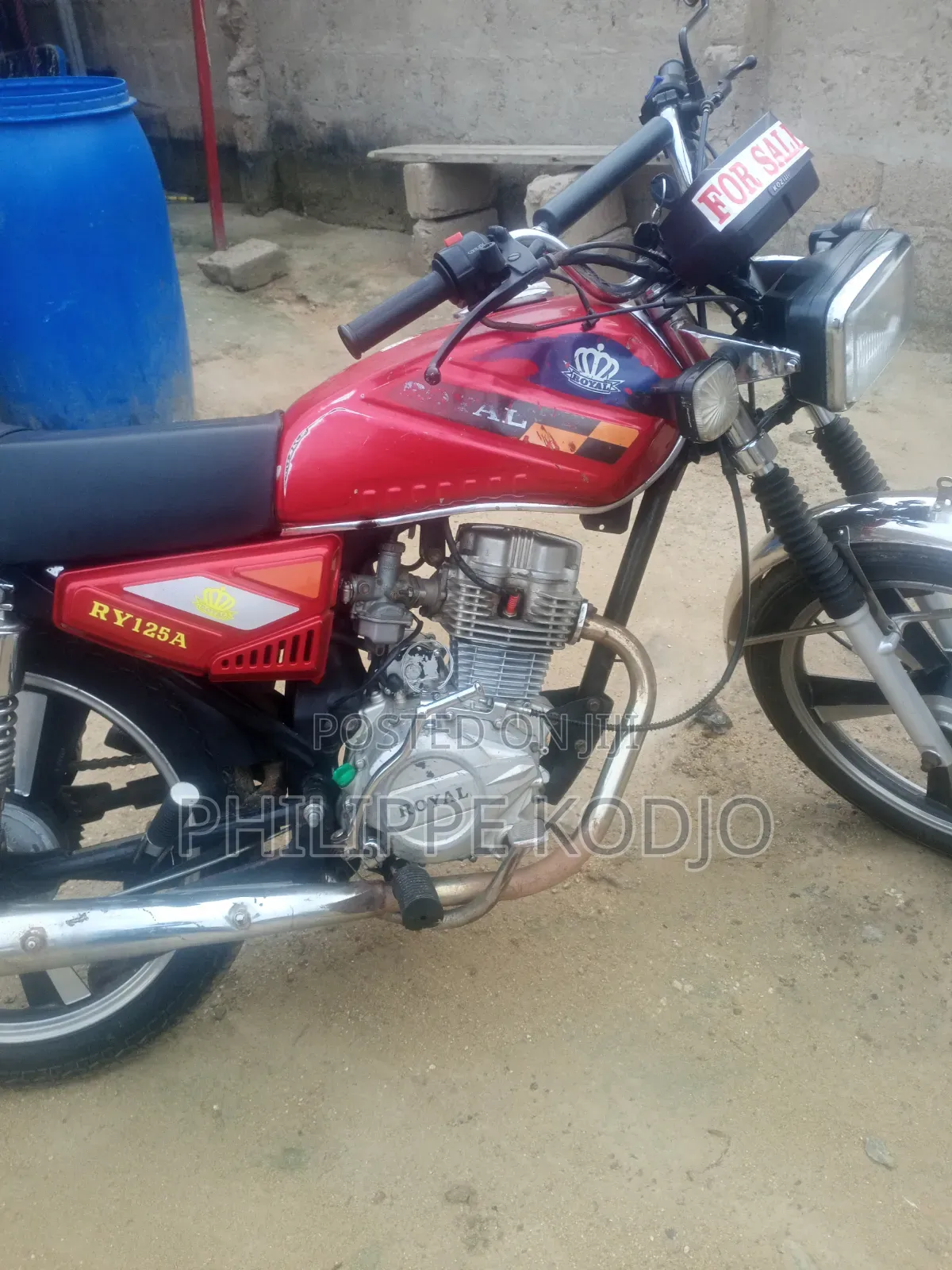 Royal RY125 2018 Red