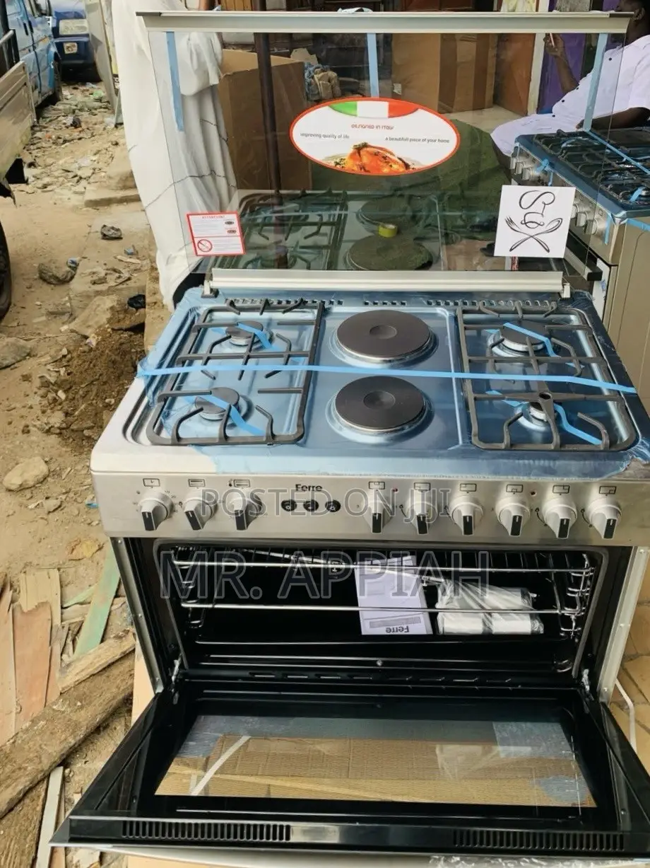 Exceptional Quality Ferre 2 Electric + 4 Gas Cooker