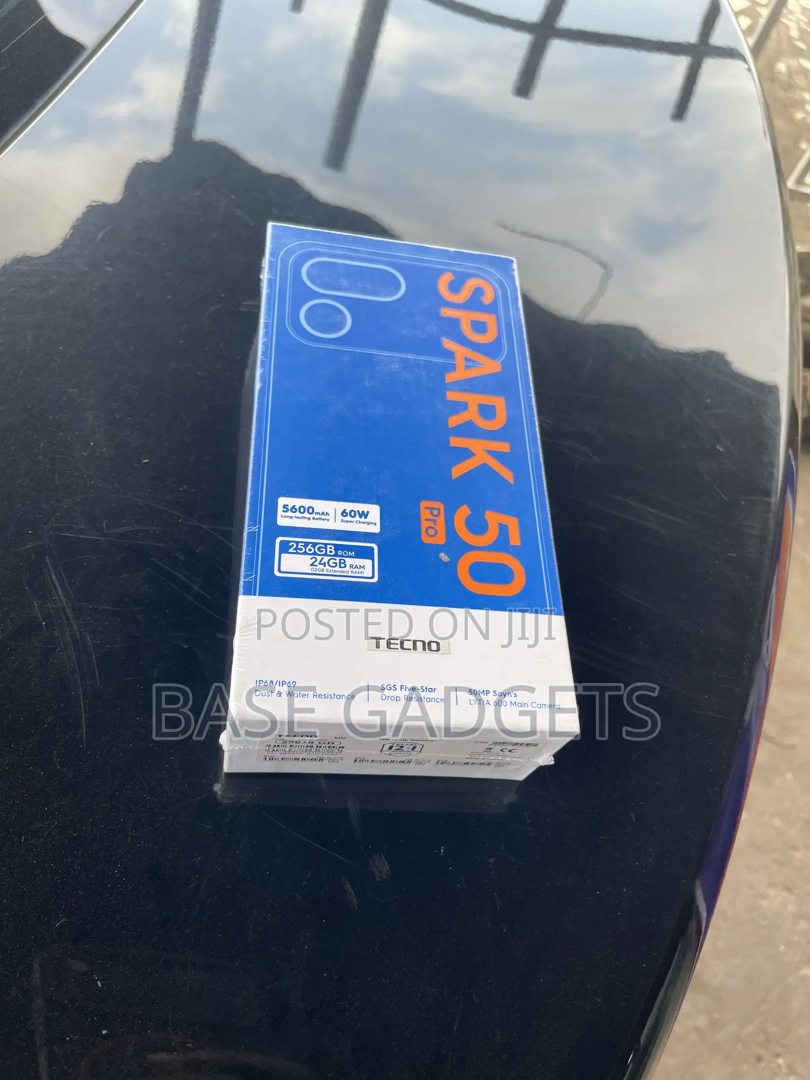 New Tecno Spark 50 Pro 256 GB Black