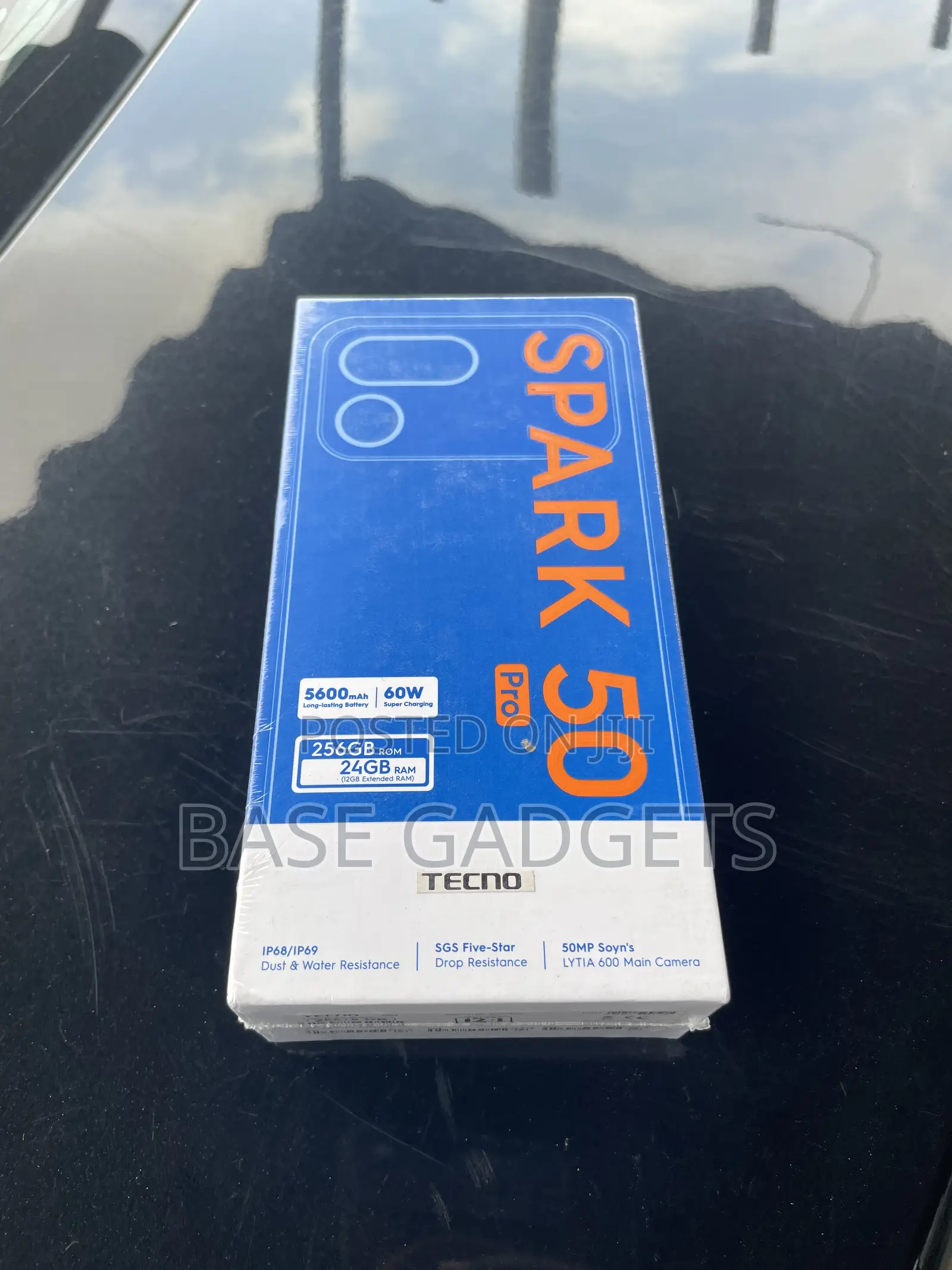 New Tecno Spark 50 Pro 256 GB Black