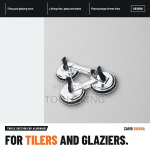 Triple Suction Cup Aluminium - SGS956