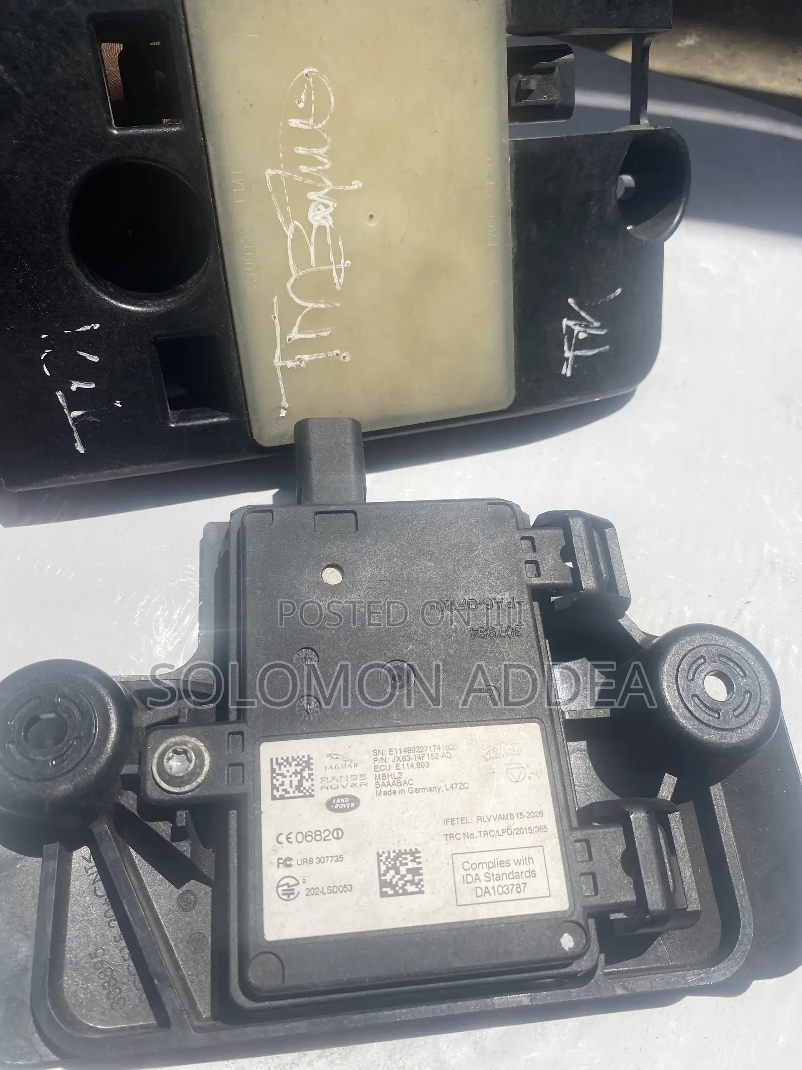 Jaguar Land Rover Blind Spot Monitor / Radar Sensor Module