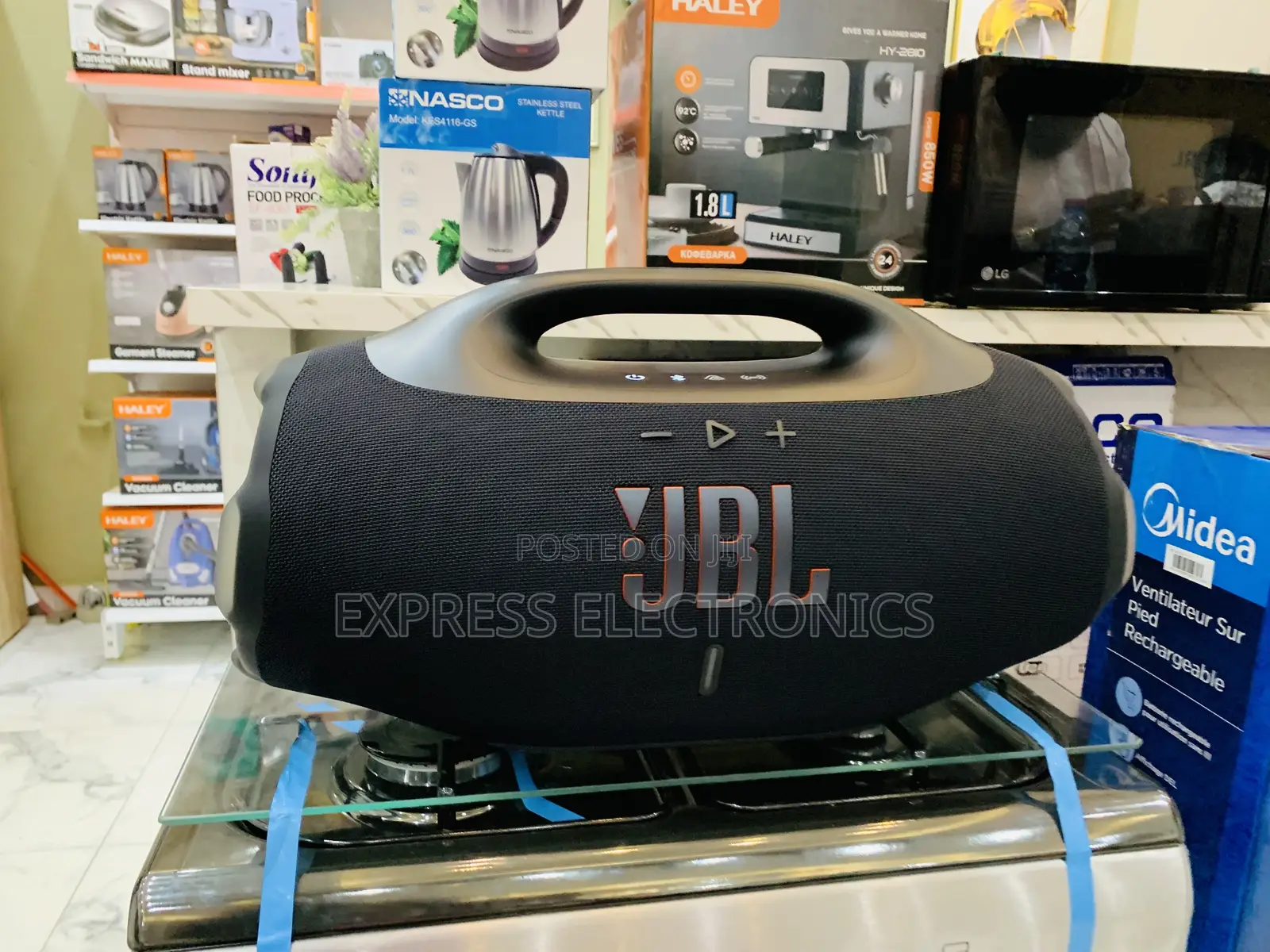 Lovely New JBL Boombox 4 | Most Powerful Portable Waterproof Speaker