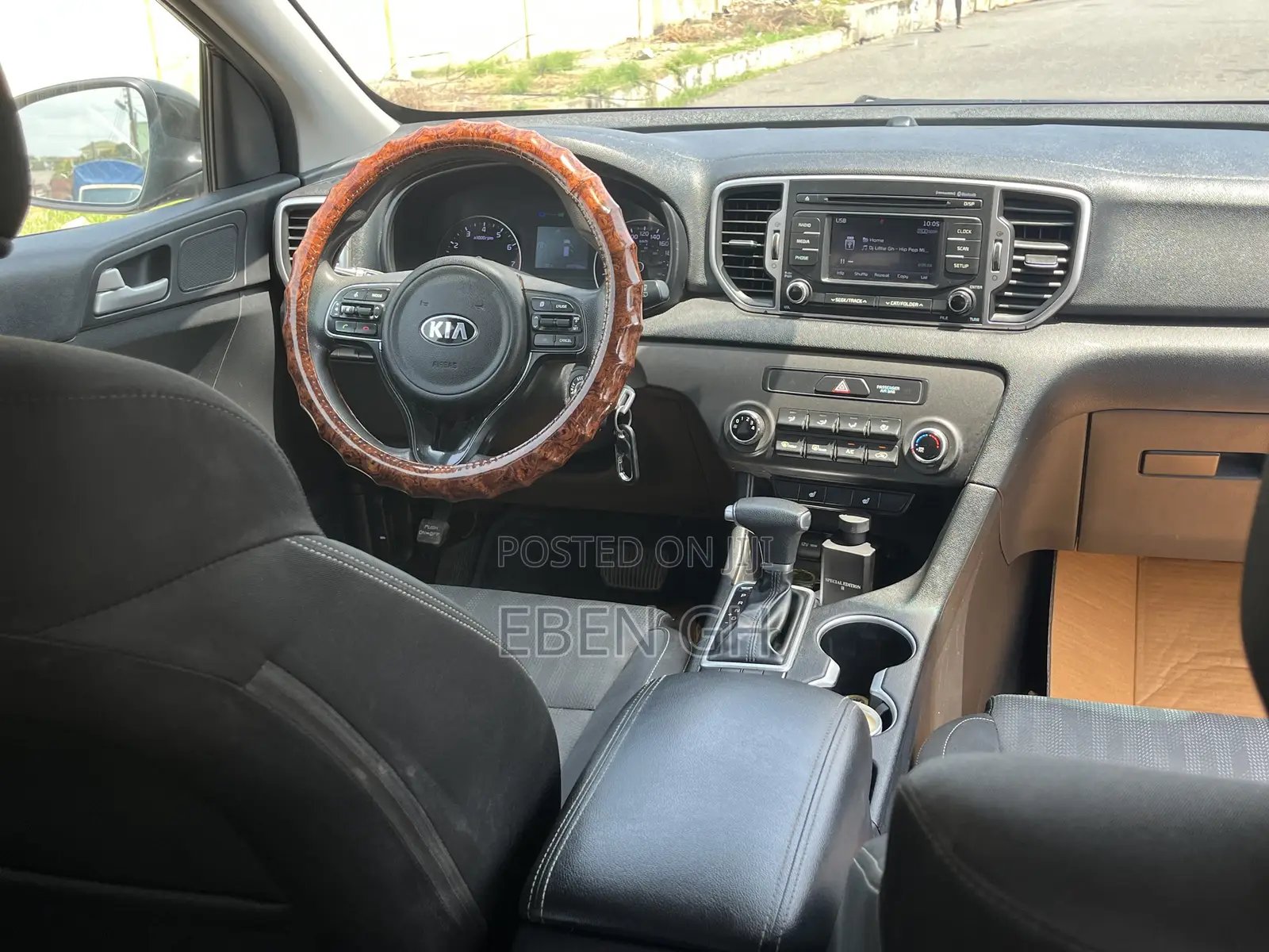 Kia Sportage EX 4dr SUV (2.4L 4cyl 6A) 2017 Black