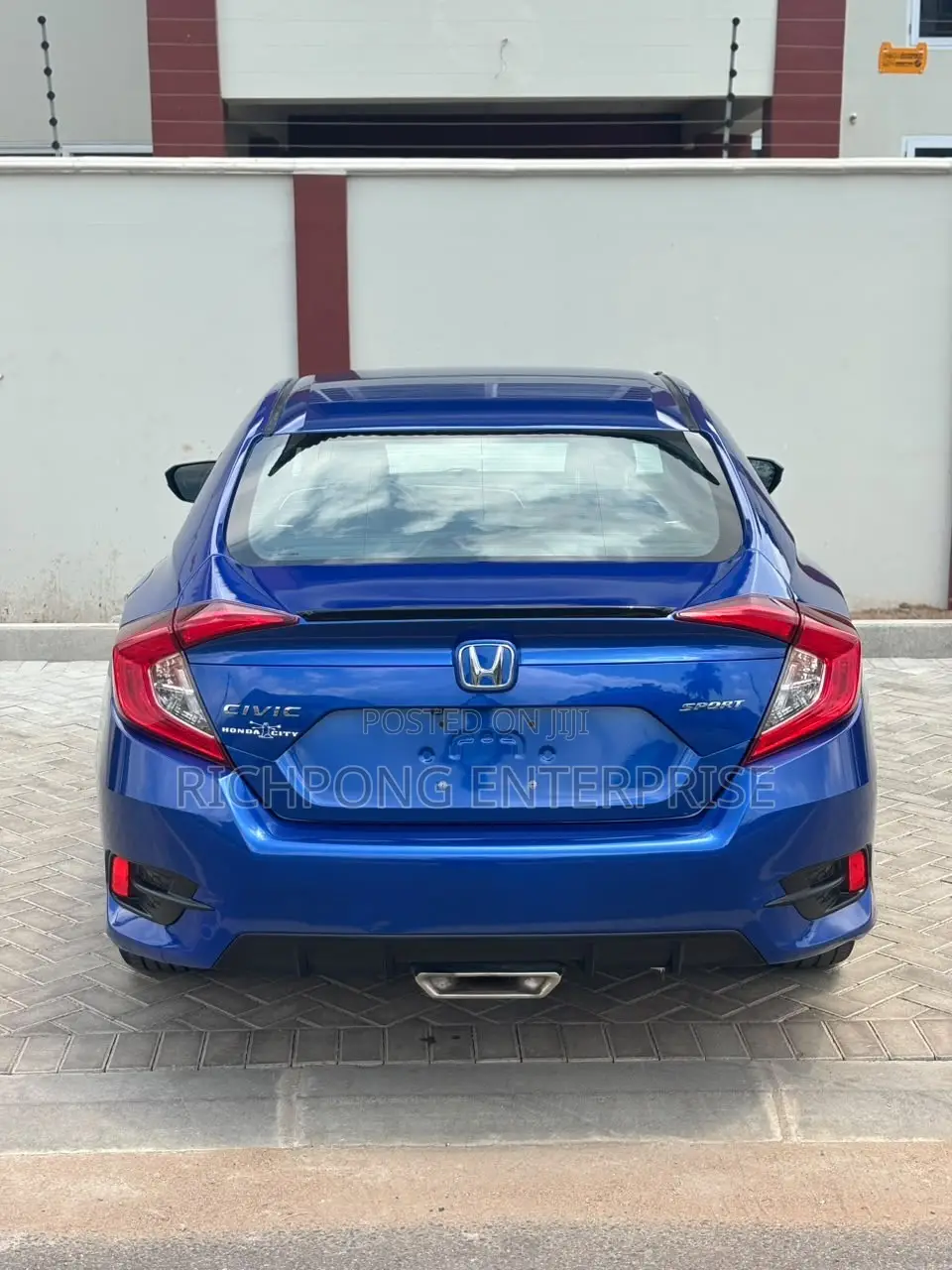 Honda Civic Sport Sedan 2020 Blue
