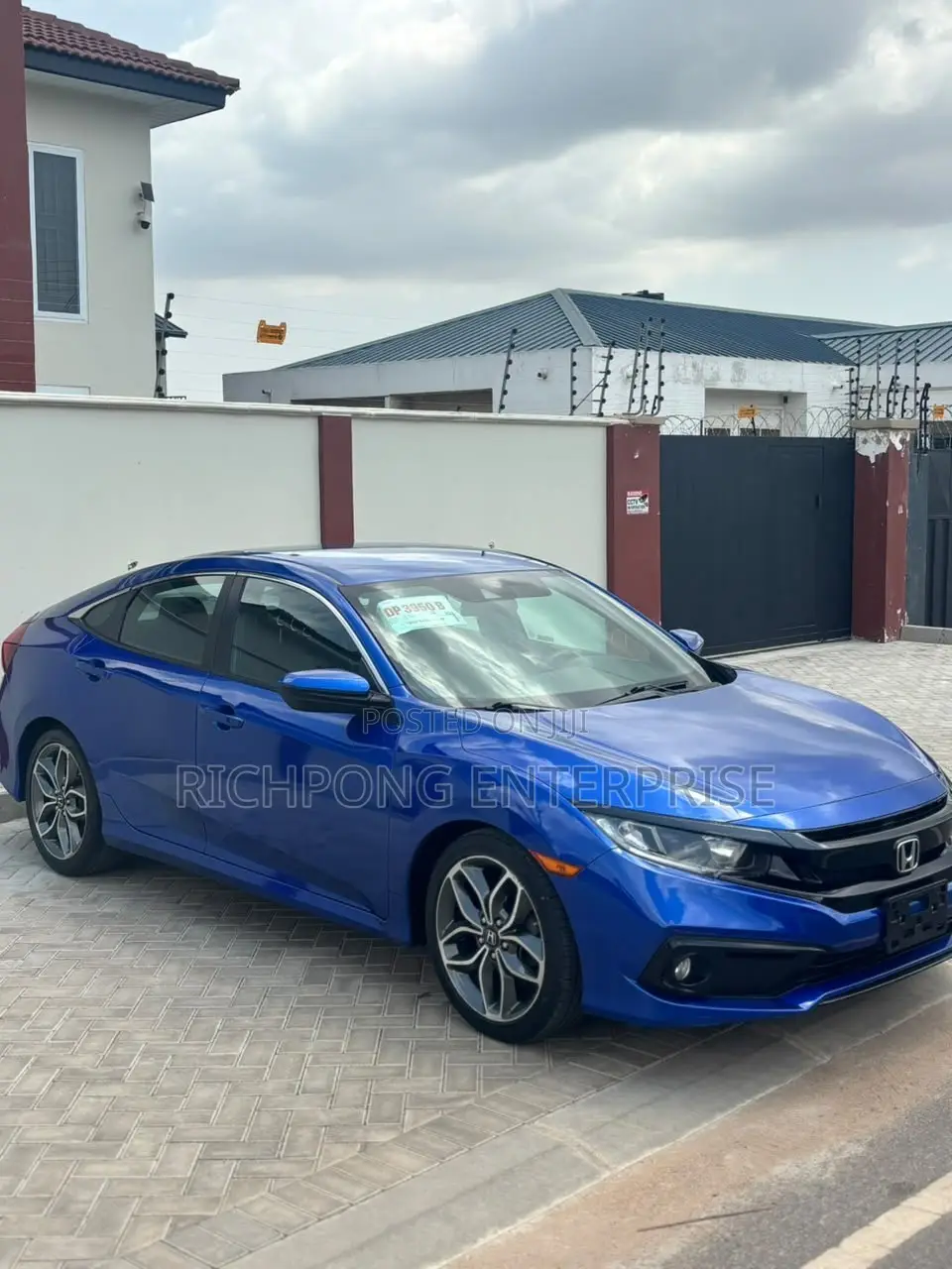 Honda Civic Sport Sedan 2020 Blue