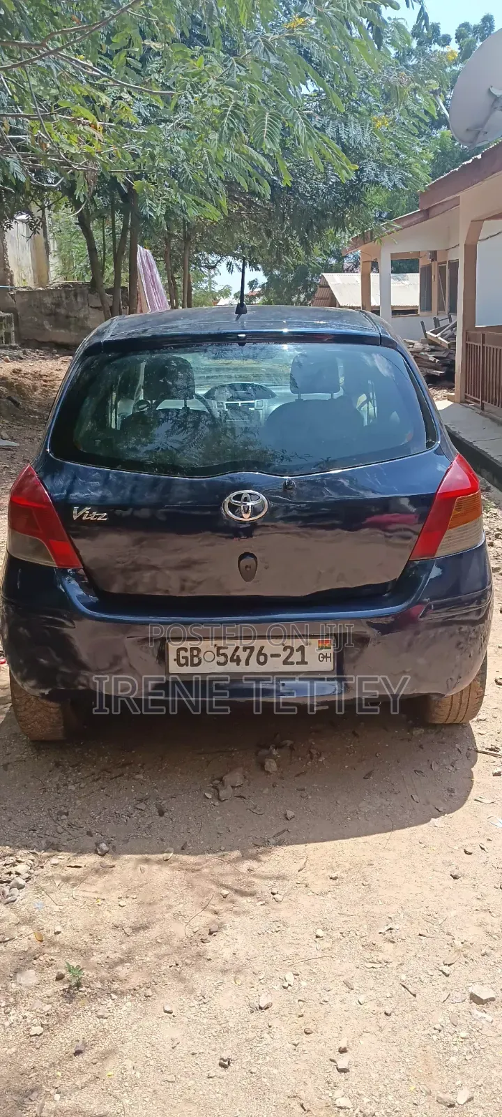 Toyota Vitz 1.0 FWD 5dr 2010 Blue