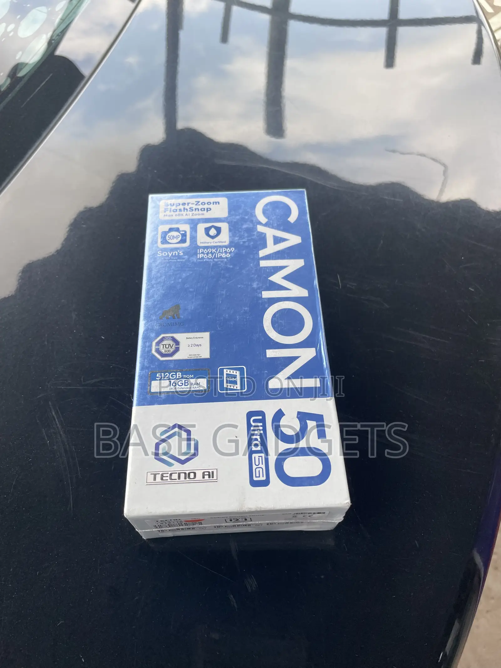 New Tecno Camon 50 Ultra 512 GB Black