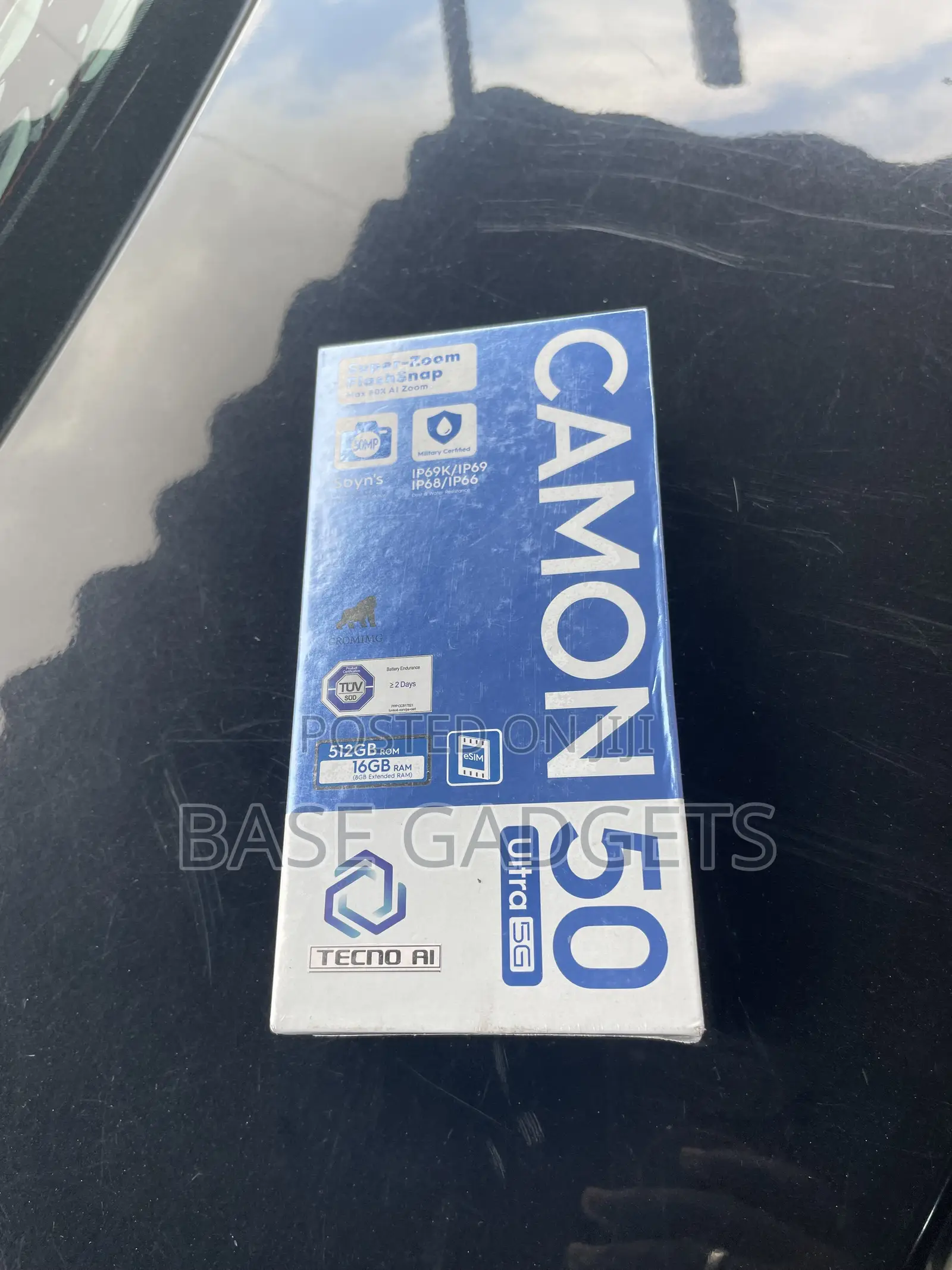 New Tecno Camon 50 Ultra 512 GB Black