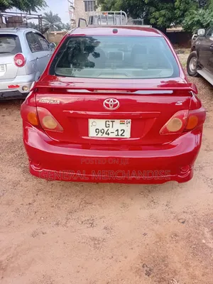 Toyota Corolla 1.8 Advanced 2009 Red