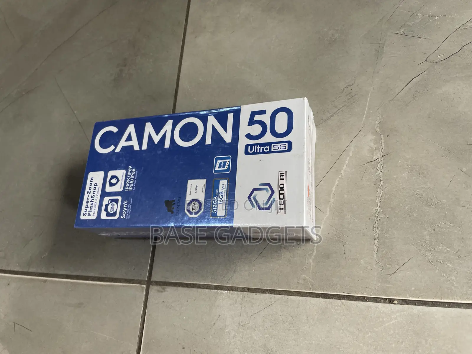 New Tecno Camon 50 Ultra 512 GB Gray