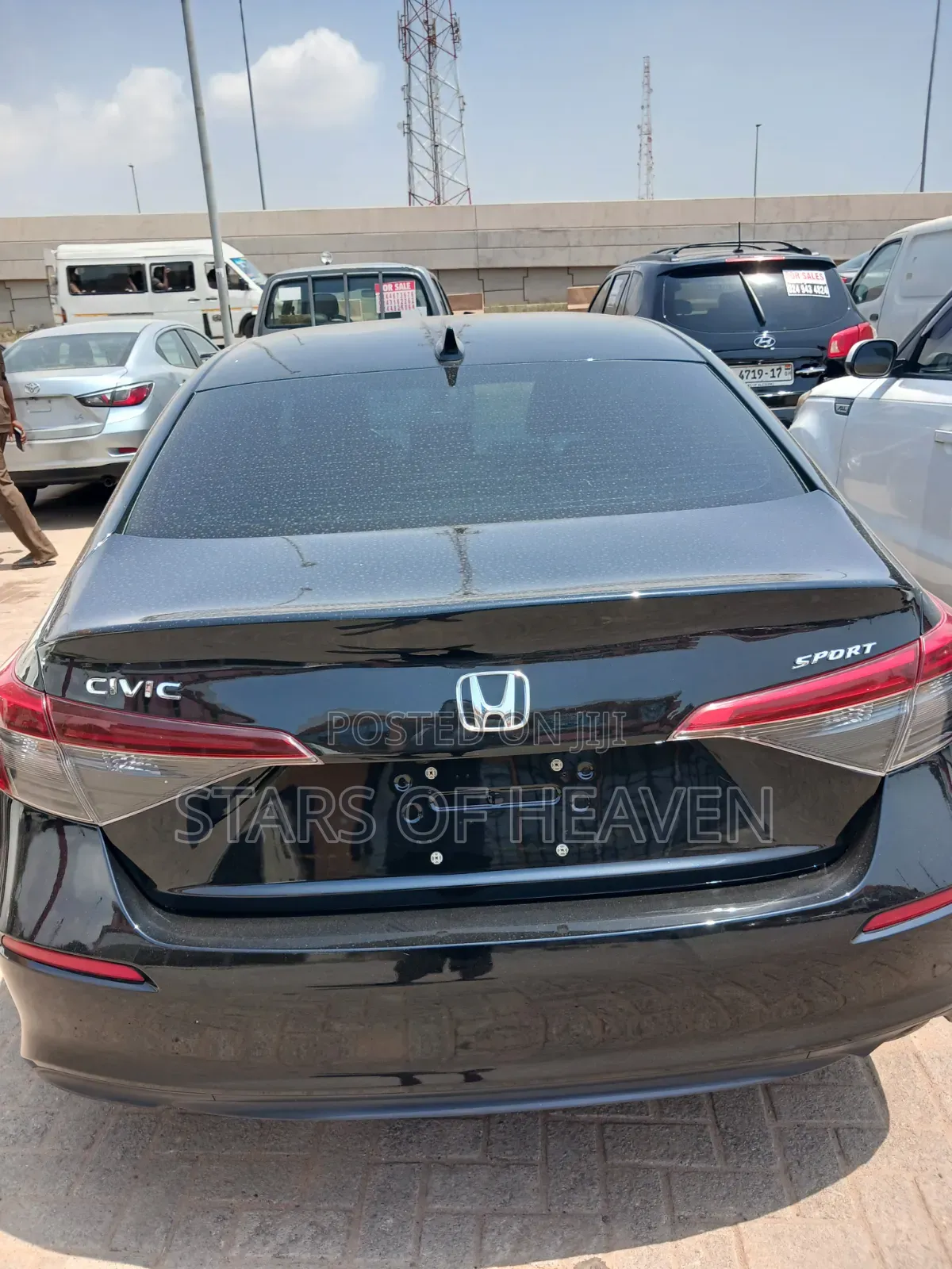 Honda Civic Sport CVT 2025 Black